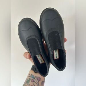 Hunter Toddler Rain Clogs Slip On Shoes Black Size 9
